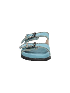Ciabatta Keys da donna turchese