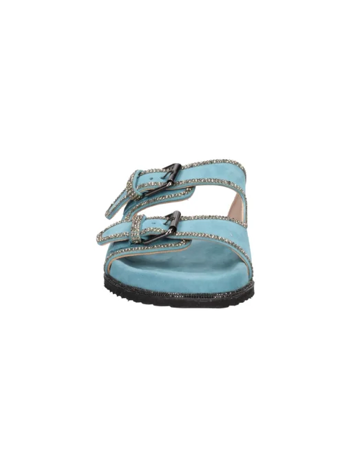 Ciabatta Keys da donna turchese