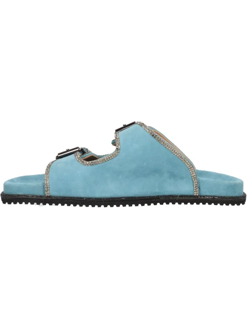 Ciabatta Keys da donna turchese