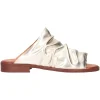 Ciabatta Lace-Up NY da donna platino