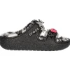 Ciabatta platform Crocs Classic Cozzy da donna nera