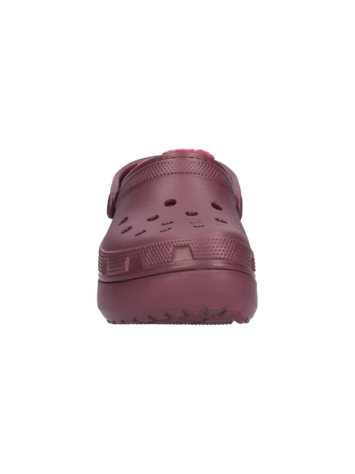 Ciabatta platform Crocs Classic da donna bordeaux