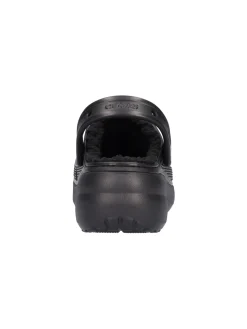 Ciabatta platform Crocs Classic da donna nera
