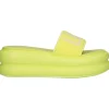 Ciabatta platform Liu Jo Aria 06 da donna gialla