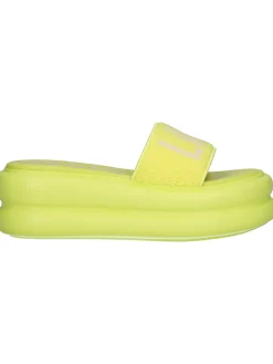 Ciabatta platform Liu Jo Aria 06 da donna gialla