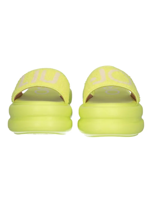 Ciabatta platform Liu Jo Aria 06 da donna gialla