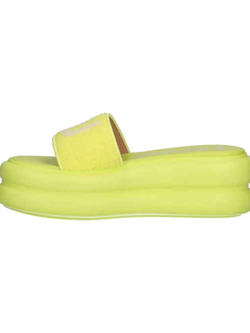 Ciabatta platform Liu Jo Aria 06 da donna gialla