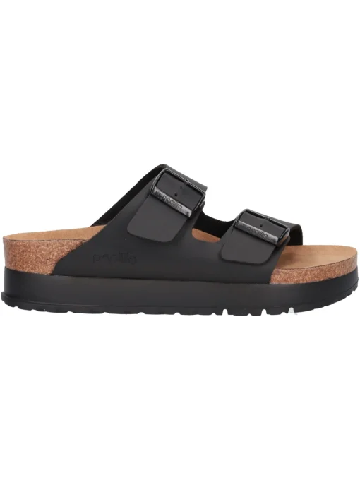 Ciabatta platform Papillio by Birkenstock Arizona da donna nera