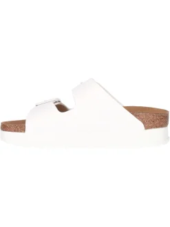 Ciabatta platform Papillio Vegan by Birkenstock Arizona da donna bianca