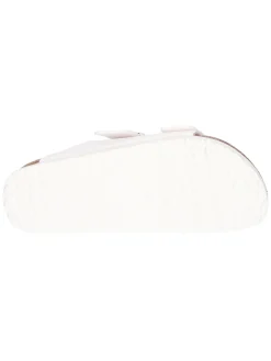 Ciabatta platform Papillio Vegan by Birkenstock Arizona da donna bianca