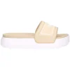 Ciabatta platform Puma Karmen da donna beige