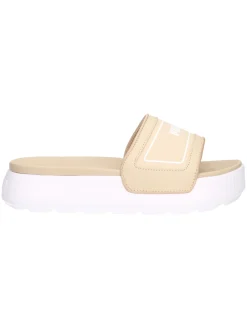 Ciabatta platform Puma Karmen da donna beige