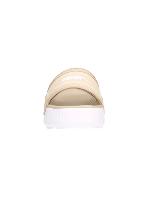 Ciabatta platform Puma Karmen da donna beige