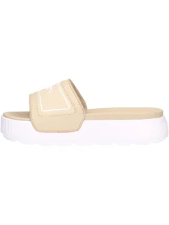 Ciabatta platform Puma Karmen da donna beige