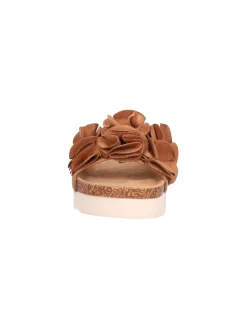 Ciabatta platform Refresh da donna cuoio