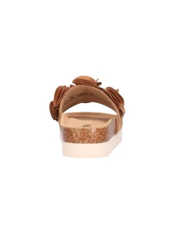 Ciabatta platform Refresh da donna cuoio