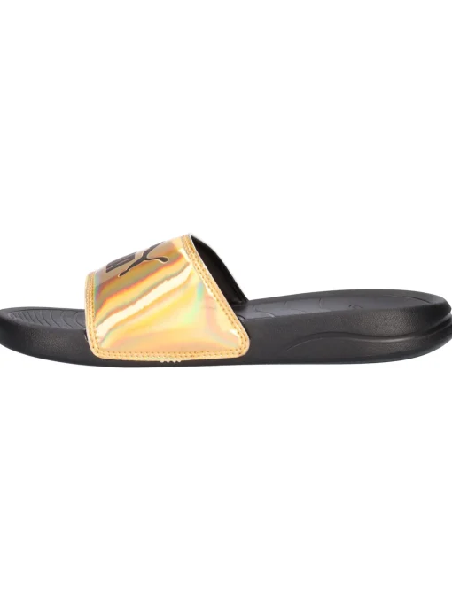 Ciabatta Puma Popcat da donna oro