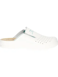Ciabatta sanitaria Fly Flot da donna bianca