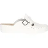 Ciabatta sanitaria Fly Flot da donna bianca