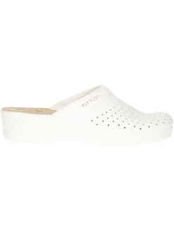 Ciabatta sanitaria Fly Flot da donna bianca