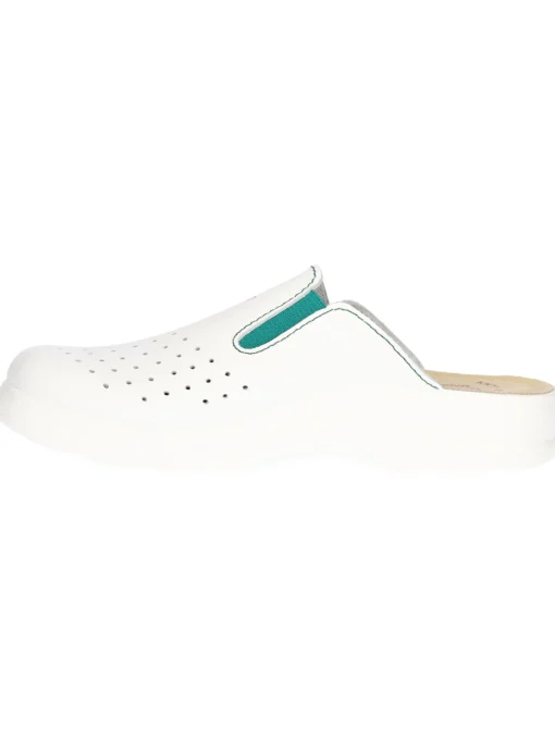 Ciabatta sanitaria Fly Flot da donna bianca