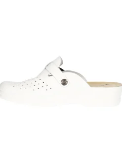 Ciabatta sanitaria Fly Flot da donna bianca