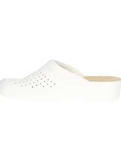 Ciabatta sanitaria Fly Flot da donna bianca