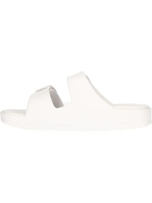 Ciabatta Skechers ArchFit da donna bianca