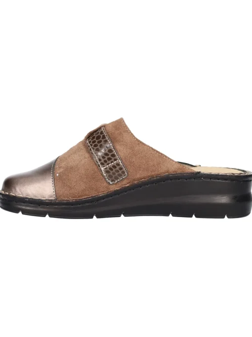 Ciabatta Susimoda da donna taupe