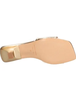 Ciabatta tacco basso Liviana da donna platino