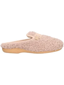 Ciabatta Valleverde da donna beige