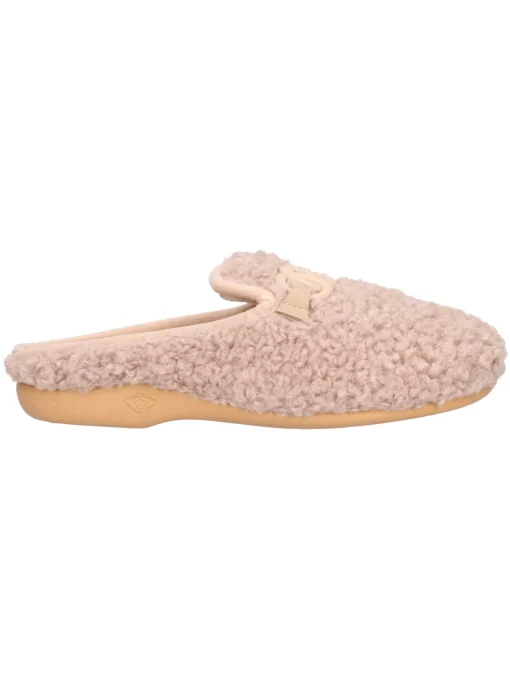 Ciabatta Valleverde da donna beige