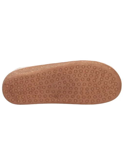 Ciabatta Valleverde da donna beige