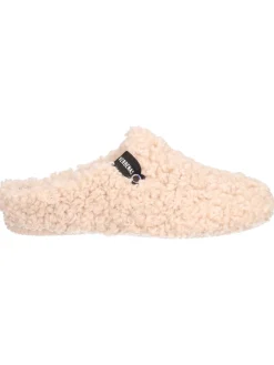 Ciabatta Verbenas da donna beige