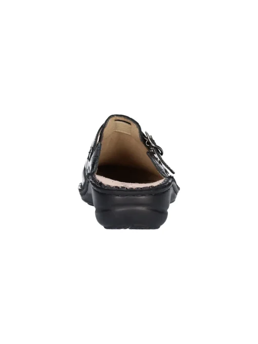 Ciabatta zeppa bassa Grunland da donna bordeaux