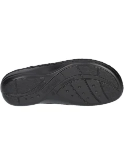 Ciabatta zeppa bassa Grunland da donna bordeaux