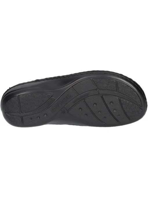 Ciabatta zeppa bassa Grunland da donna bordeaux