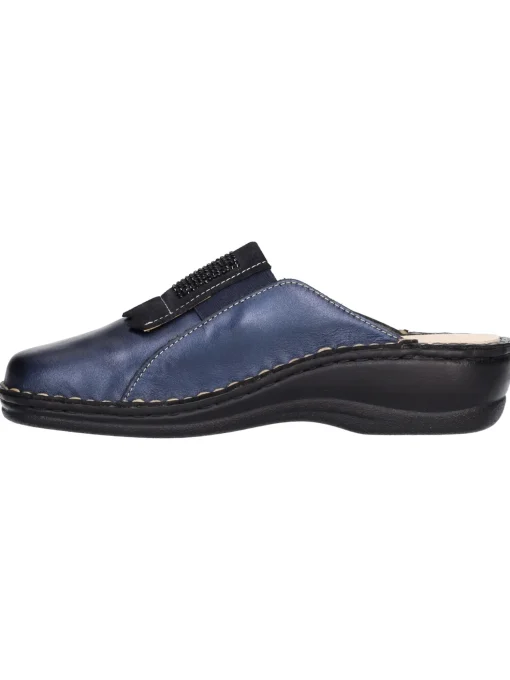 Ciabatta zeppa bassa Susimoda da donna blu