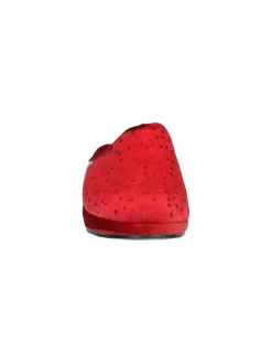 Ciabatta zeppa Melluso da donna bordeaux