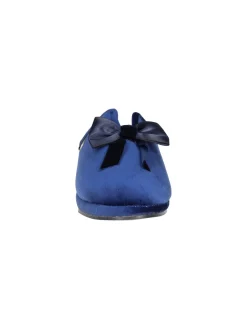 Ciabatta zeppa Melluso da donna blu