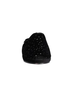Ciabatta zeppa Melluso da donna nera