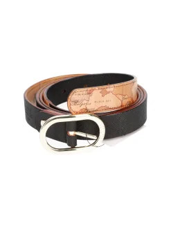 Cintura reversibile Alviero Martini 1a Classe da donna nera