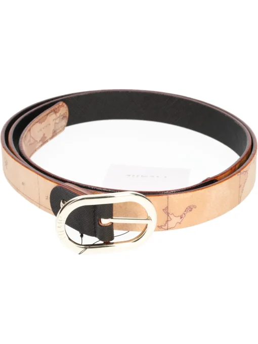 Cintura reversibile Alviero Martini 1a Classe da donna nera