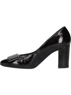 Decolletè con tacco largo Confort da donna nero