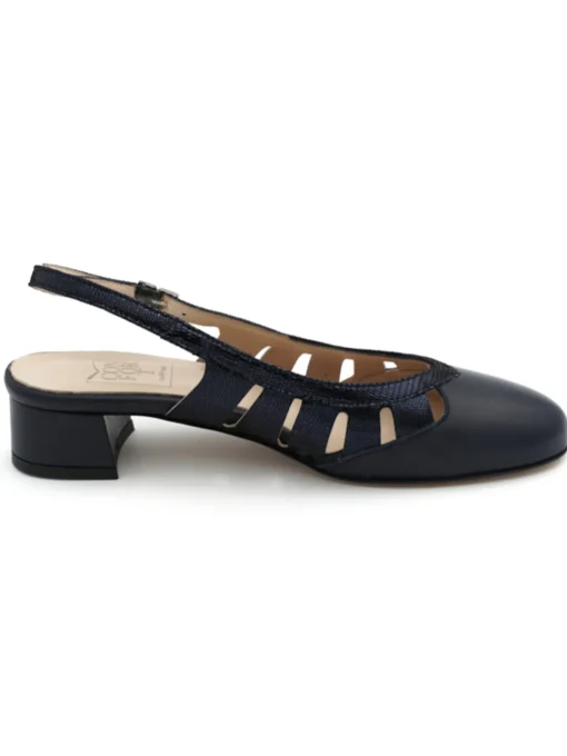 Decollete chanel Confort donna blu