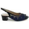 Decollete chanel Melluso donna color denim