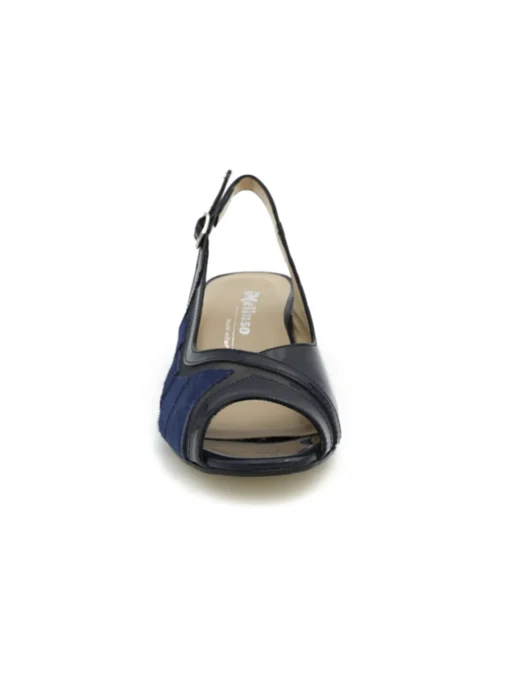 Decollete chanel Melluso donna color denim