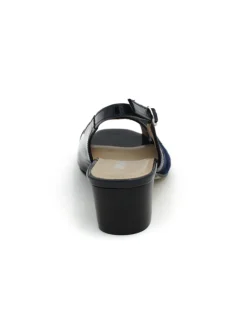 Decollete chanel Melluso donna color denim
