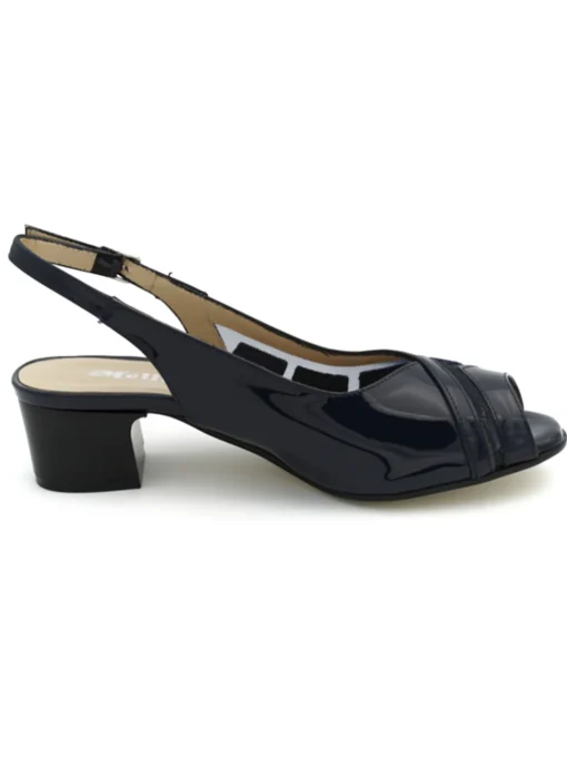 Decollete chanel Melluso donna color denim