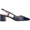Decollete con tacco basso Liviana da donna blu